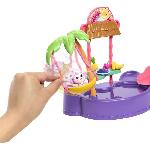 Poupee Enchantimals-Piscine singe-Coffret poupée et accessoires HTW73