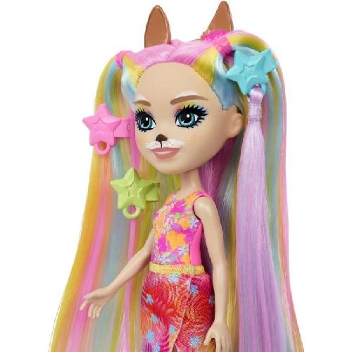 Poupee Enchantimals-Poupée Chevelure-Poupée et figurine animal HTJ70