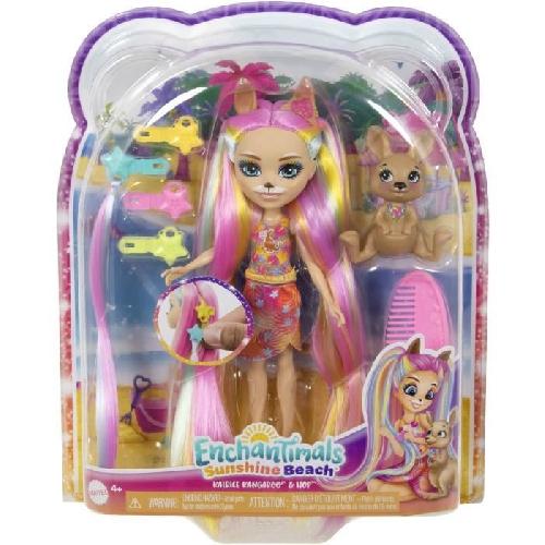 Poupee Enchantimals-Poupée Chevelure-Poupée et figurine animal HTJ70