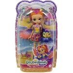 Poupee Enchantimals Sunshine Beach-Trippi Toucan et figurine-poupée HRX83