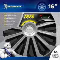 Enjoliveur MICHELIN Boite 4 enjoliveurs 16 NVS 04 bicolore