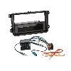 Ensembes Facades et Faisceaux ISO Kit 2-ISO avec espace de rangement pour vehicules Seat Skoda VW passif antenne