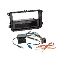 Ensembes Facades et Faisceaux ISO Kit 2-ISO avec espace de rangement pour vehicules Seat Skoda VW passif antenne