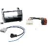 Ensembes Facades et Faisceaux ISO Kit Installation Autoradio KF943 compatible avec Nissan Juke 10-14