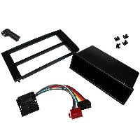 Ensembes Facades et Faisceaux ISO Kit Installation Autoradio KITFAC-153 compatible avec Ford - Noir