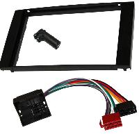 Ensembes Facades et Faisceaux ISO Kit Installation Autoradio KITFAC-153B compatible avec Ford - Noir