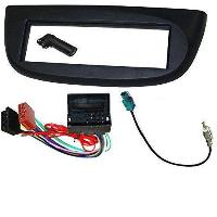 Ensembes Facades et Faisceaux ISO Kit Installation Autoradio KITFAC-217N compatible avec Renault Twingo - Noir