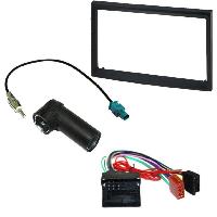 Ensembes Facades et Faisceaux ISO Kit Installation Autoradio KITFAC-436 compatible avec Peugeot Citroen