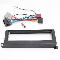 Ensembes Facades et Faisceaux ISO Kit Installation Autoradio KITFAC93A compatible avec Chrysler Jeep Dodge - Noir