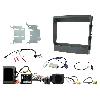 Ensembes Facades et Faisceaux ISO Kit Support Autoradio compatible avec Porsche Panamera 2009-2016 SWC Amp MOST black