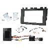 Ensembes Facades et Faisceaux ISO Kit Support Autoradio compatible avec VW Polo T6.1 2018-2021 MIB II PQ Infodapter