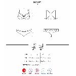 Ensembles Ensemble 2 Pieces Noir 860-SET-1 - L-XL