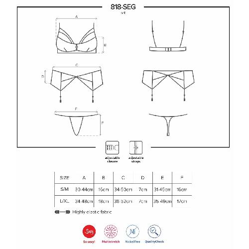 Ensembles Ensemble 3 pieces 818-SEG-1 - L-XL