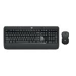 Pack Clavier - Souris Ensemble clavier souris - Sans fil - Logitech - MK540 - AZERTY