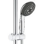 Flexible De Douche - Support De Douchette - Pommeau De Douche Ensemble de douche 3 jets avec barre - GROHE - Vitalio Start 100 - Chrome - Economie d'eau - 1.75 m
