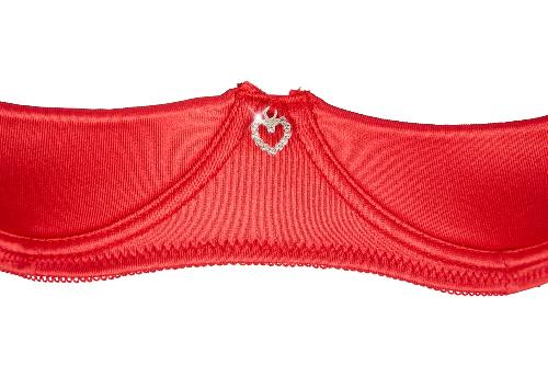 Ensembles Ensemble push up soutien gorge porte Jarretelles et string rouge 95B Taille M