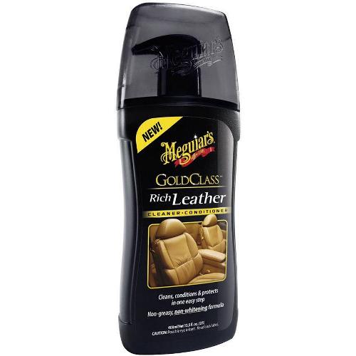 Shampoing Et Produit Nettoyant Interieur Entretien Cuir Meguiars G17914F Gold Class Cuir Plus 375ml x6