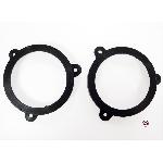 Entretoises Haut-Parleur compatible avec Renault Megane 3 2008-2014 - D130mm