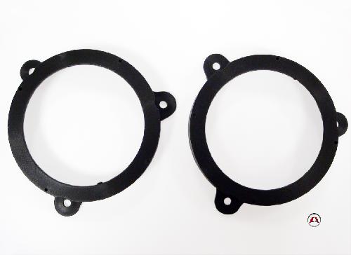 Supports Haut Parleurs de Roger Entretoises Haut-Parleur compatible avec Renault Megane 3 2008-2014 - D130mm