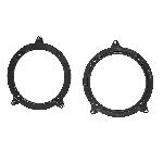 Entretoises Haut-Parleur EN449 compatible avec BMW Serie 3 E46 - D130mm AV