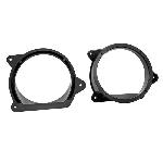 Entretoises Peugeot Entretoises Haut-Parleurs EN525 compatible avec Peugeot 207 06-16 3008 13-16 - D165mm