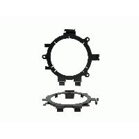 Entretoises Jeep Anneaux de haut-parleurs Compatible avec GM pour differents vehicules 95-14 D165mm