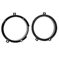 Entretoises Mercedes 2 Entretoises Haut-Parleur EN425 compatible avec Mercedes Classe C W202 D165mm