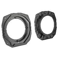 Entretoises Mercedes Anneaux de haut-parleur Compatible avec Mercedes SLK -R172- 11-16 D165mm GF20