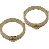 Entretoises Nissan 2 Adaptateurs HP compatible avec Nissan Navara 99-05 165mm Bois MDF impregnes vernis