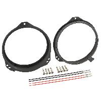 Entretoises Opel Anneaux de haut-parleurs Compatible avec BMW Mercedes Opel Renault 99-10 D165mm GF20