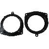 Entretoises Toyota 2 Entretoises Haut-Parleur 130mm compatible avec Toyota Avensis 03-09 Yaris 99-03