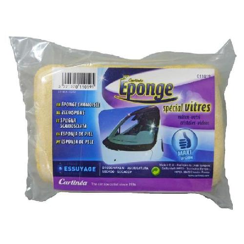 Eponge - Peau De Chamois - Microfibre - Chiffon Eponge chamoisee essuie-vitre