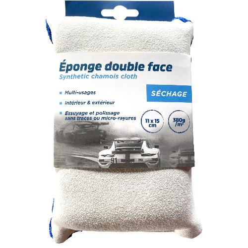 Eponge - Peau De Chamois - Microfibre - Chiffon Eponge Double Face Chamoisee - Microfibre 24h Le Mans - 24h Le Mans