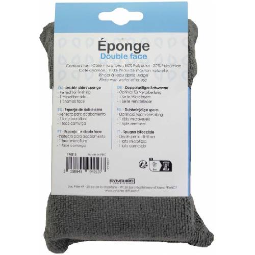 Eponge - Peau De Chamois - Microfibre - Chiffon Eponge double face chamoisee microfibre x10