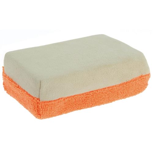 Eponge - Peau De Chamois - Microfibre - Chiffon Eponge microfibre anti-buee 12x8x4cm Orange beige - MrKleen