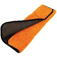 Eponge - Peau De Chamois - Microfibre - Chiffon 1 chiffon microfibre 2en1 40x45cm Orange noir