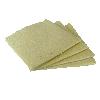 Eponge - Peau De Chamois - Microfibre - Chiffon chiffons a polir 4 pcs 34x38cm