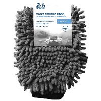 Eponge - Peau De Chamois - Microfibre - Chiffon Gant Microfibre Chenille Double Face 24h Le Mans