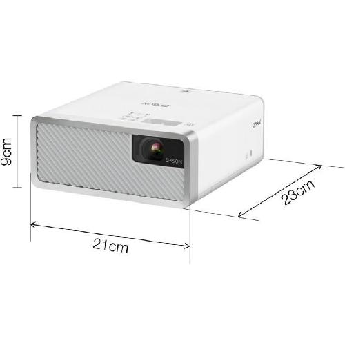 Videoprojecteur EPSON EB E01 - Videoprojecteur 3LCD -1024x768- - 3 300 Lumens - Affichage 350 - Entree VGA. Entree HDMI. USB 2.0 - Blanc