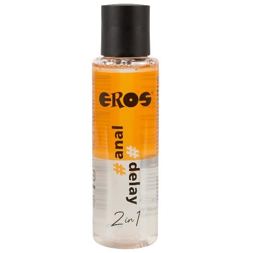 Lubrifiants EROS Lubrifiant Anal et retard 2 en 1 100 ml