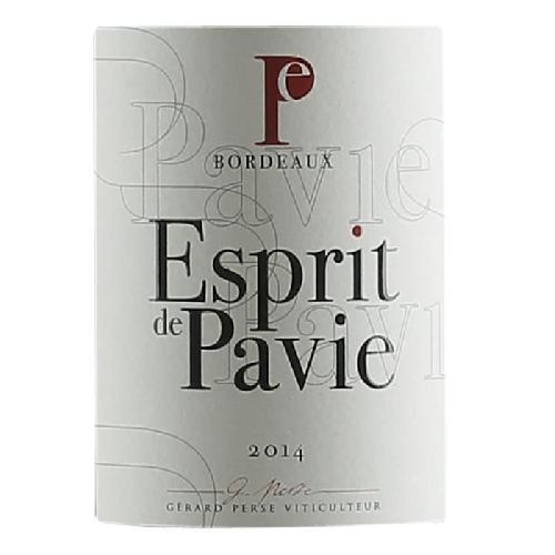 Vin Rouge Esprit de Pavie 2014 Bordeaux - Vin rouge de Bordeaux