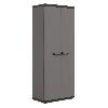 Etabli - Systeme Perfo - Armoire - Mobilier Atelier Armoire de rangement utilitaire Più - KETER - 3 tablettes réglables - Gris anthracite et noir