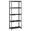 Etabli - Systeme Perfo - Armoire - Mobilier Atelier Etagere de rangement - KETER - ETAGERE PLUS 75/5 - 5 tablettes - Noir