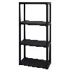 Etabli - Systeme Perfo - Armoire - Mobilier Atelier Etagere en résine TOOD - 5 tablettes - Noir - 60x30xH 176 cm