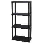 Etagere en résine TOOD - 5 tablettes - Noir - 60x30xH 176 cm