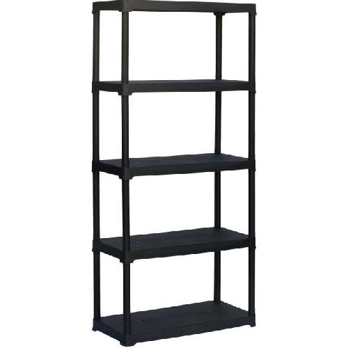 Etabli - Systeme Perfo - Armoire - Mobilier Atelier Etagere plastique TOOD - 5 tablettes - h176x90x40 - 30 kgs par tablette