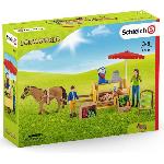 Figurine Miniature - Personnage Miniature Étal mobile de la ferme SCHLEICH - 42528 - Farm World