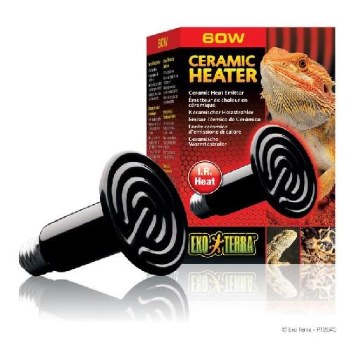 EXO TERRA Ampoule Ceramic Heater 60W - Pour reptiles