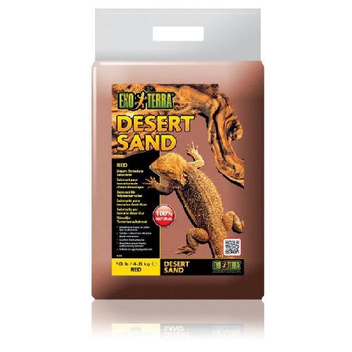 EXO TERRA Sable desert rouge 4.5 kg - Pour terrarium