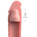 Gaines et Prolongateurs Extension de penis en silicone 1p chair